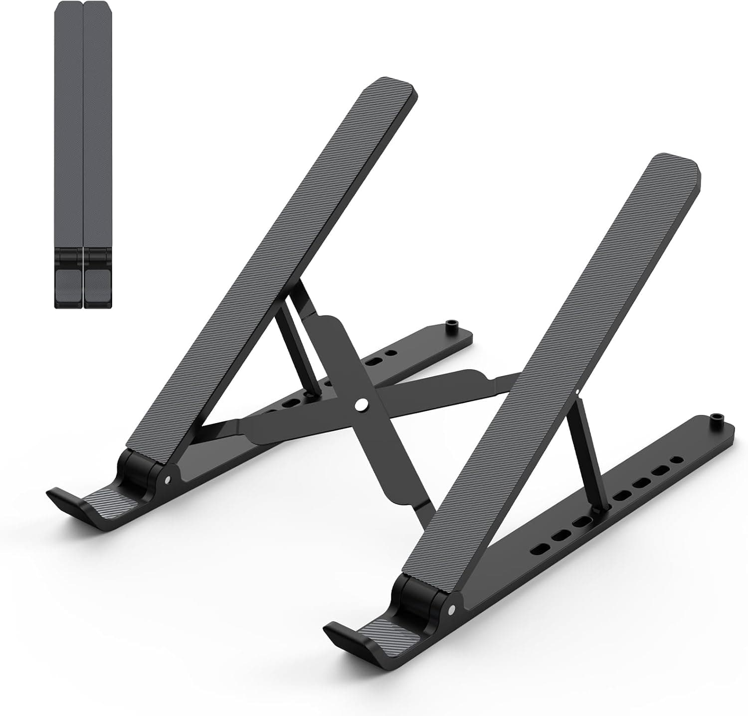 Tonmom Adjustable Laptop Stand, Black, product photograph