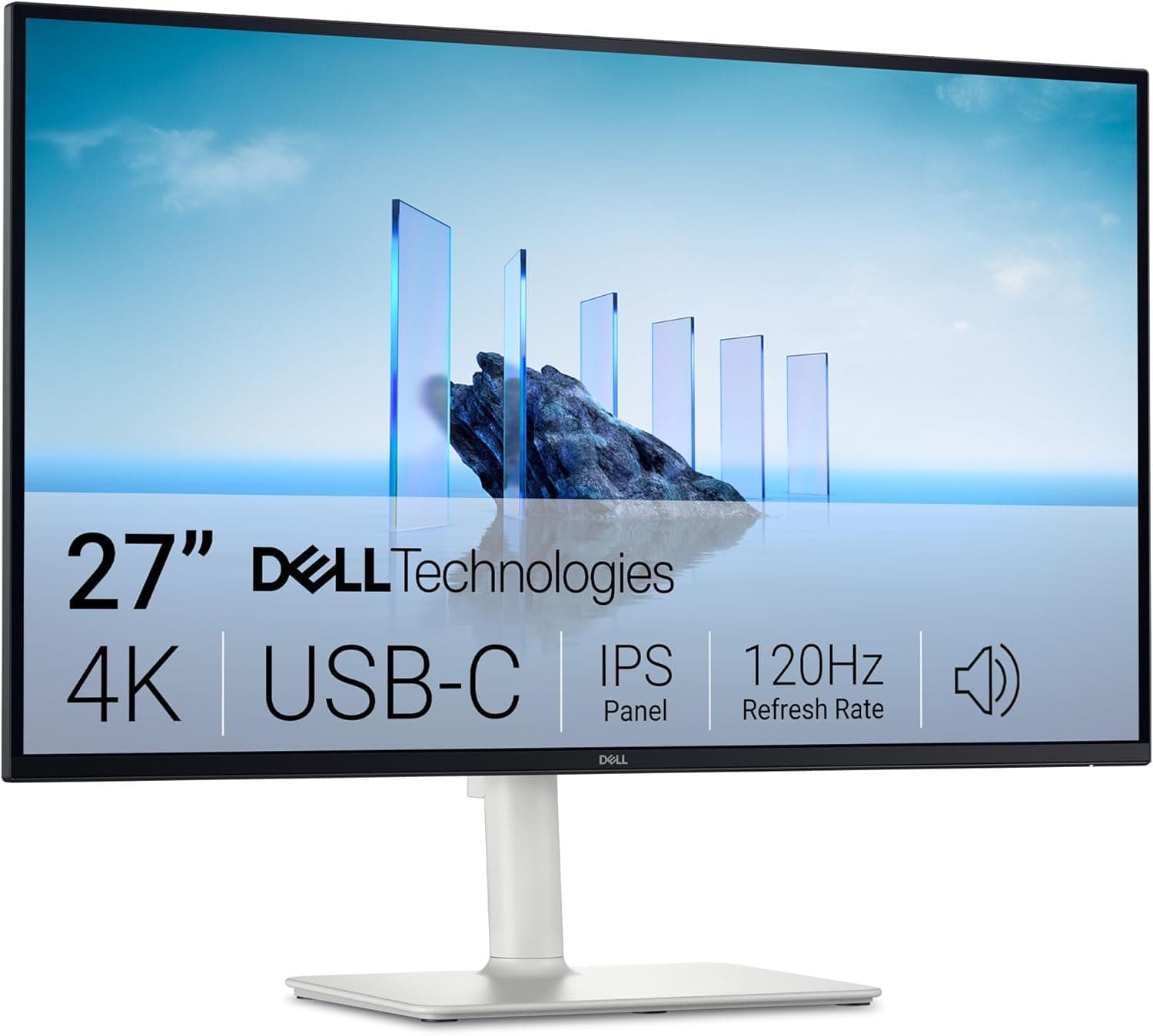 Dell 27 Monitor S2725QC, 4K UHD IPS, product photograph