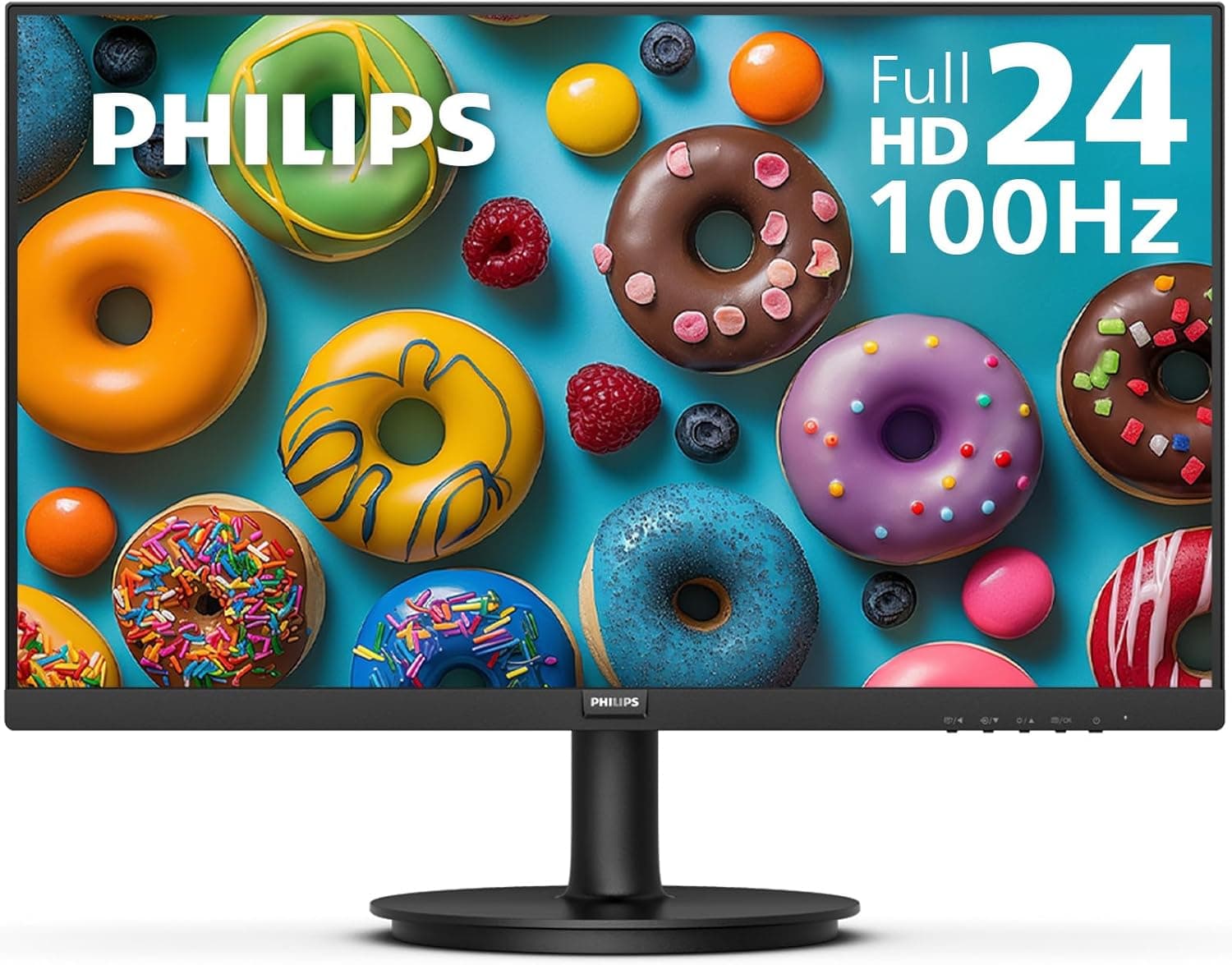 Philips 24 Inch Monitor 241V8LB, FHD VA, product photograph