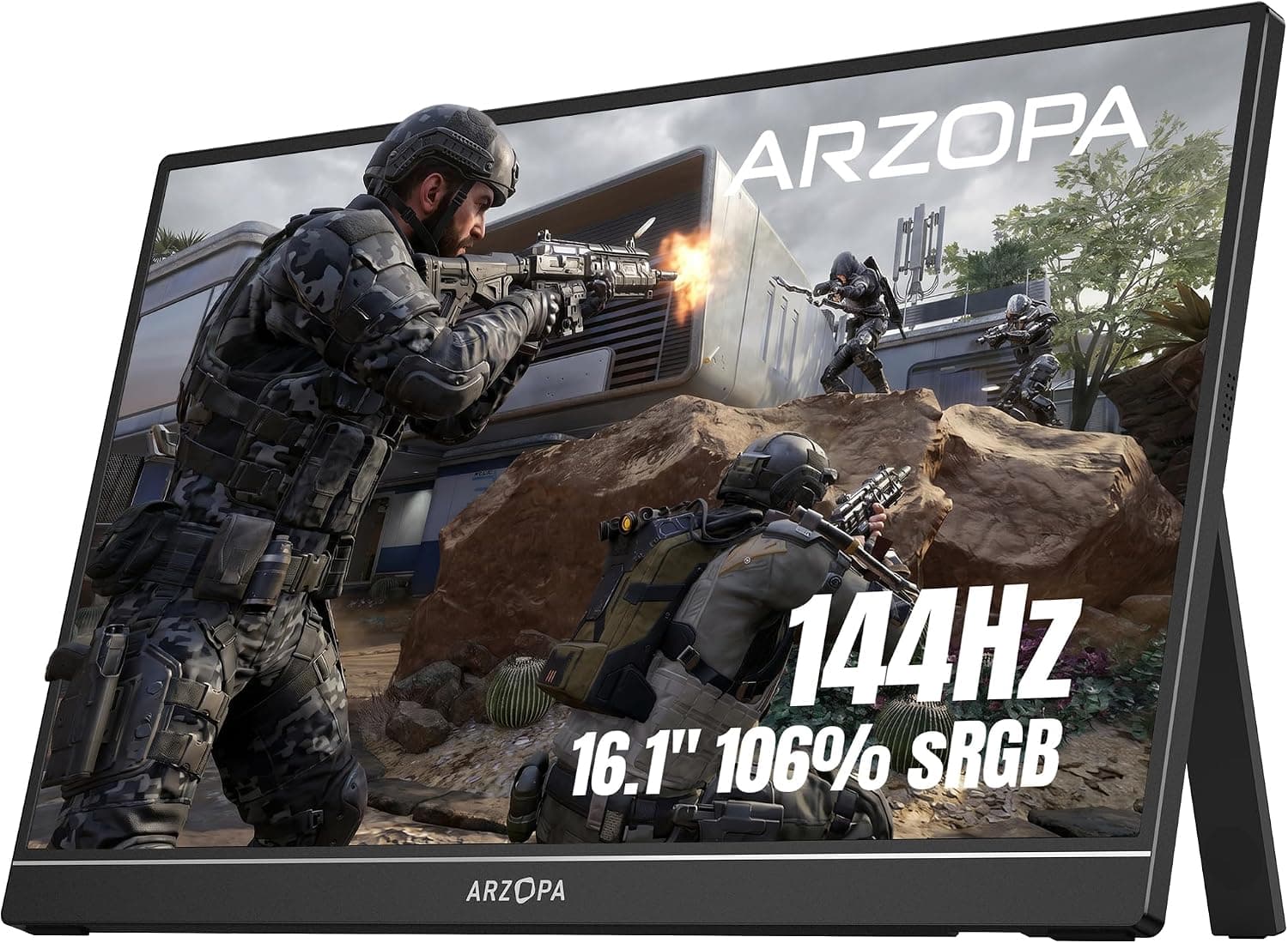 ARZOPA Z1FC Portable Gaming Monitor, 16.1 Inch, product photograph